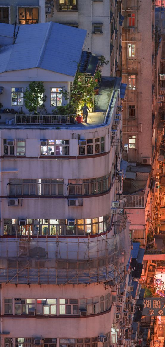 Crepuscular Corner Concrete stories Hong Kong by Romain Jacquet-Lagreze contemporary artwork Photography