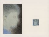 Budding Cherries and Mysterious Man by Ethan Su Huang-Sheng contemporary artwork works on paper
