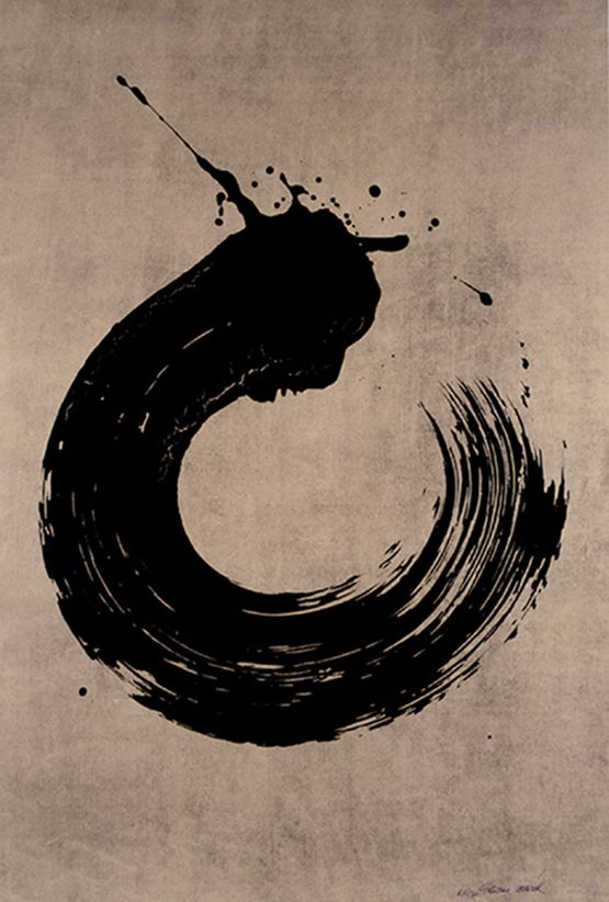 Black Circle by Fabienne Verdier contemporary artwork Print