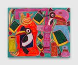 Algo Bueno by Katherine Bernhardt contemporary artwork painting