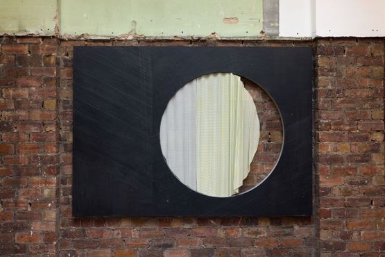 On the Other Side of the Glass - a Storm by Martin Boyce contemporary artwork Sculpture