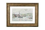Lezardrieux by Paul Signac contemporary artwork works on paper