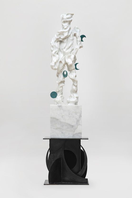 Sun Worshipper Standing by Kevin Francis Gray contemporary artwork Sculpture