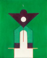 Abstract 2017-020 by Ho Kan contemporary artwork painting