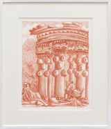 TEMPLE DES PETITES IDOLES by Herve Di Rosa contemporary artwork drawing works on paper