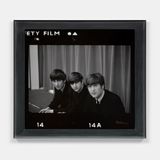 George Ringo and John backstage at The Beatles Christmas Show Finsbury Park Astoria December 1963 by Paul Mccartney contemporary artwork photography