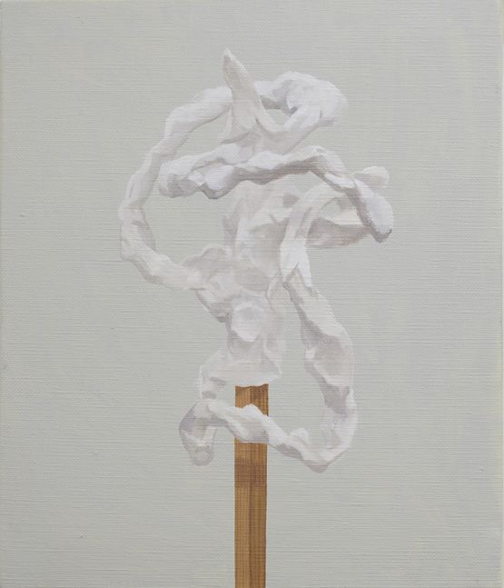 Twisted head by Masaya Chiba contemporary artwork Painting