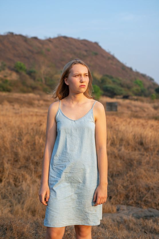 Jasmin from the Ubergang series by Grit Schwerdtfeger contemporary artwork Photography
