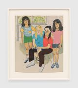 The Family by Alice Neel contemporary artwork print works on paper