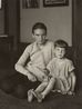 Mutter und Tochter Helene Abelen mit Tochter JosephaMother and Daughter Helene Abelen with Daughter Josepha by August Sander contemporary artwork Print