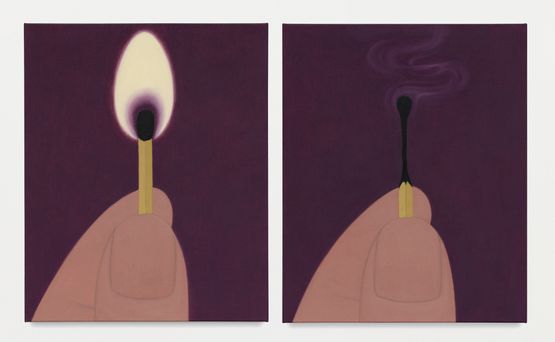 Match Deja-vu by Henni Alftan contemporary artwork Painting