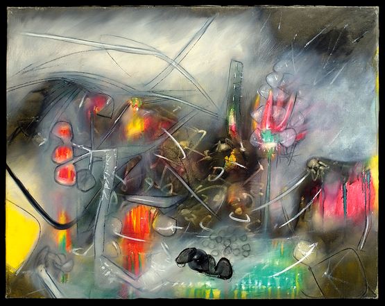 Untitled by Roberto Matta contemporary artwork Painting