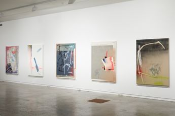 Contemporary art exhibition Tira Walsh Hustle at Two Rooms Auckland New Zealand