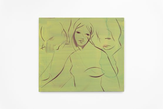 Banana yop by France-Lise Mcgurn contemporary artwork Painting