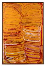 Untitled  Kinyu by Eubena Nampitjin contemporary artwork painting