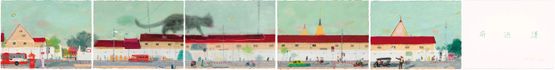 Chiang Mai by Wang Yuping contemporary artwork Works on Paper