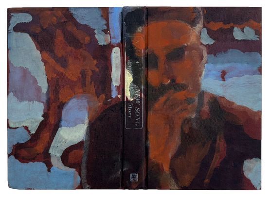 Review II by Suleman Aqeel Khilji contemporary artwork Painting