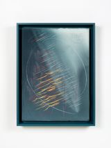 Zeitliche Koinzidenz   JungPauli Studie 1 by Jorinde Voigt contemporary artwork painting works on paper sculpture drawing