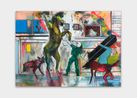 Augustinus erkennt die Natur der Sache by Daniel Richter contemporary artwork Painting