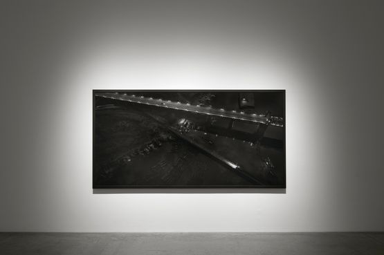 Bumtown by Stan Douglas contemporary artwork Painting