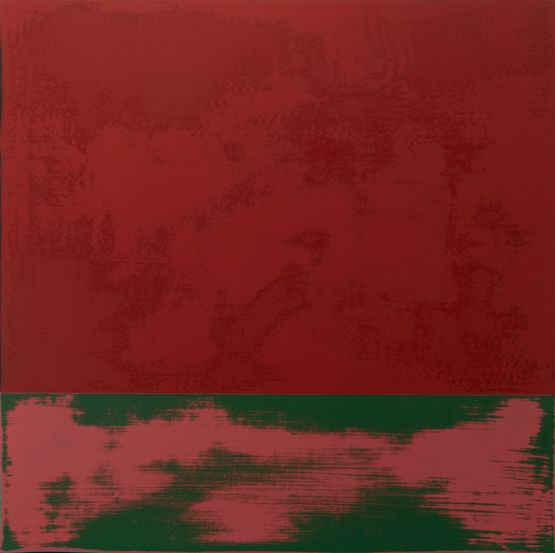Overlaid Series No. 25-12-09 by Kim Deok Han contemporary artwork Painting
