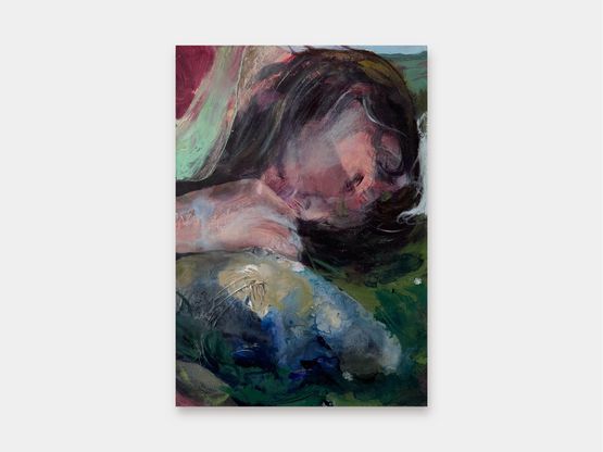 Underneath by Carlotta Mazzariol contemporary artwork Painting