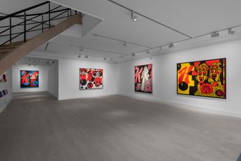 Contemporary art exhibition Derek Boshier ICARUS AND K POP at Gazelli Art House London United Kingdom