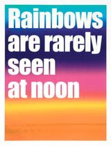 Rainbows... by Olaf Nicolai contemporary artwork print