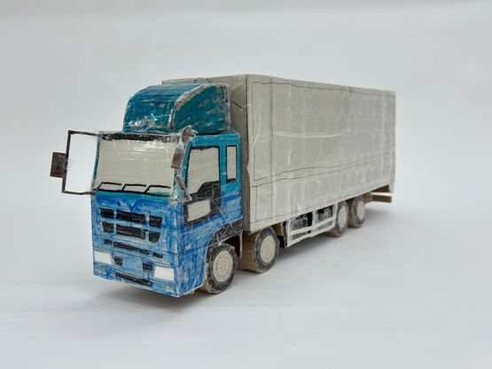 Hataraku Kuruma by Takato contemporary artwork Works on Paper