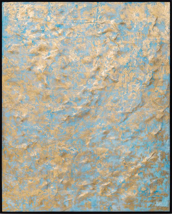 Mindscapes No. 5 Blue skies from pain by Bae Young-Whan contemporary artwork Mixed Media