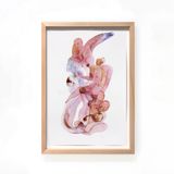 Human Beast Ghost by Wang Haiyang contemporary artwork painting works on paper