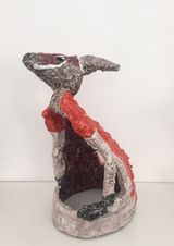Red Kangaroo 11 by Peter Cooley contemporary artwork sculpture