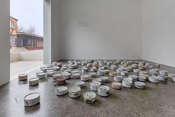 Contemporary art exhibition He Chi Ode To Spring at Magician Space Beijing China