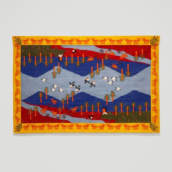 Birdsong by Christopher Joshua Benton contemporary artwork Textile