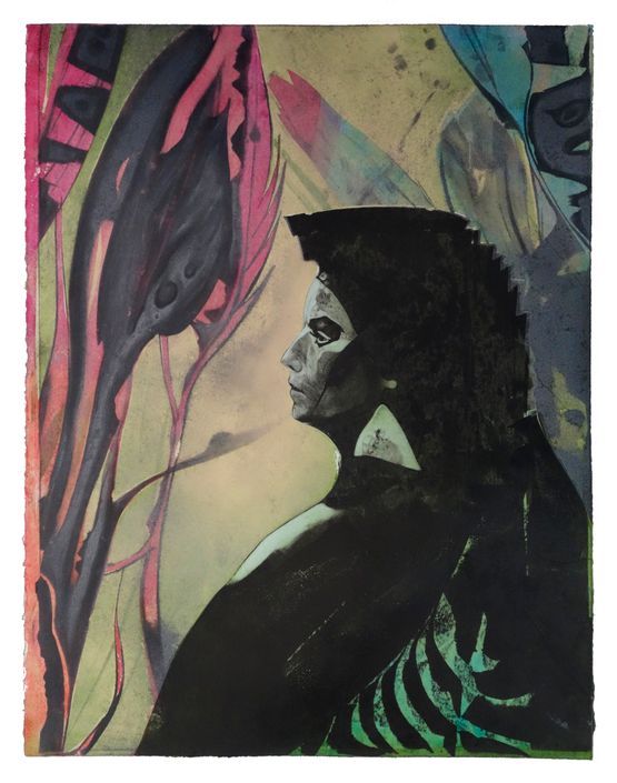 Sunset Celia by Jason Greig contemporary artwork Print