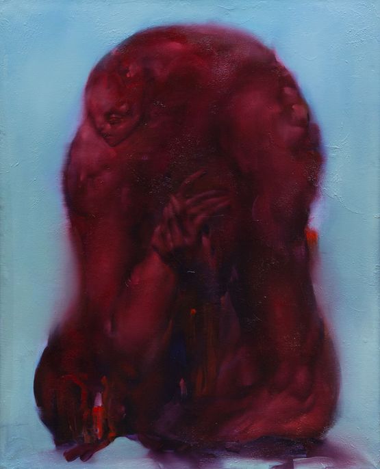 Study for a sphinge II by Theo Viardin contemporary artwork Painting