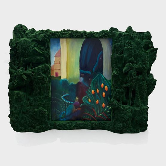 Tales from the Garden Ward by Mamali Shafahi  Domenico Gutknecht contemporary artwork Mixed Media
