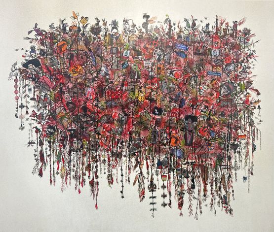 Dream Catcher 1 by Zena Assi contemporary artwork Painting