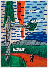 Cielo by Cesc Abad contemporary artwork painting