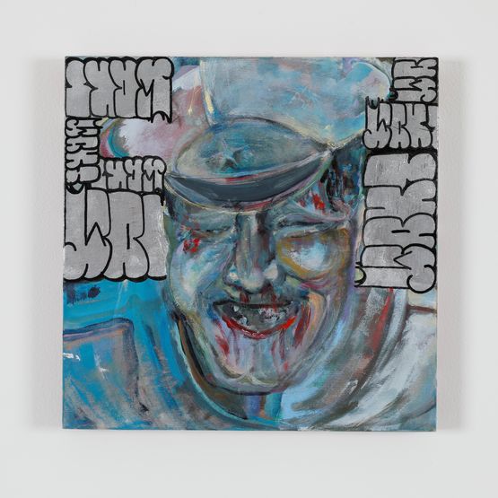 Phycho crusher attack by Ataru Sato contemporary artwork Painting
