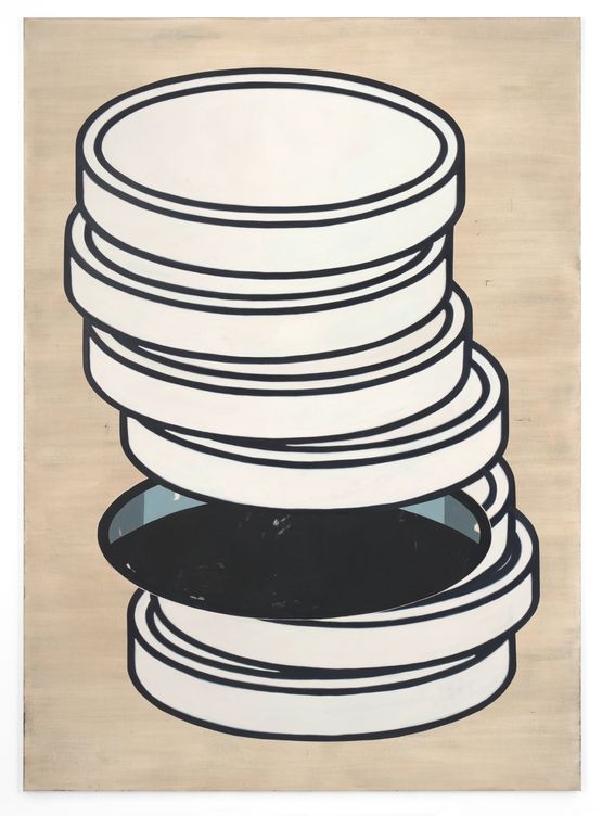 Pile 2 by Anne Neukamp contemporary artwork Painting