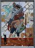 The Weight of His Story by Kawayan De Guia contemporary artwork Painting
