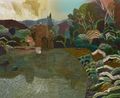 Castle by Guido Maestri contemporary artwork Painting