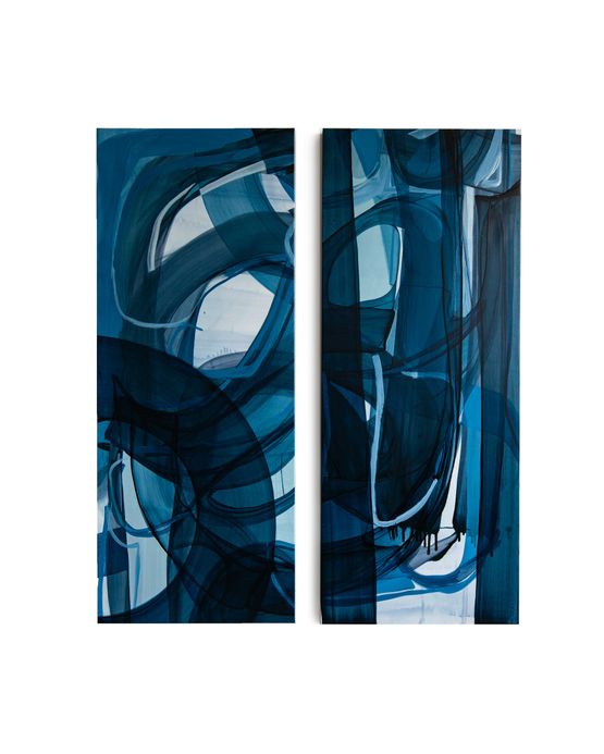 Circumvent by Gaurav Gupta contemporary artwork Painting