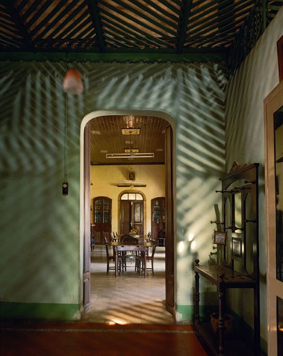 Alvares Residence Entrance Vestibule Margao Goa India by Robert Polidori contemporary artwork Photography
