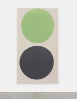 Green Charcoal by Richard Gorman contemporary artwork works on paper