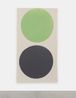 Green Charcoal by Richard Gorman contemporary artwork Works on Paper