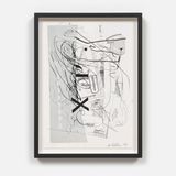 Untitled by Albert Oehlen contemporary artwork drawing works on paper