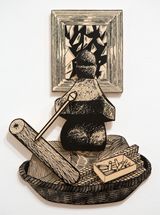 Games Dance and the Constructions Unfinished Plywood 25 by Teppei Kaneuji contemporary artwork mixed media