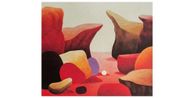 Still Life Rocks by Nicolas Party contemporary artwork Works on Paper